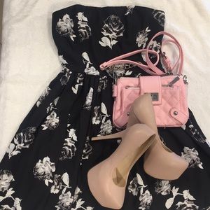 Black rose dress